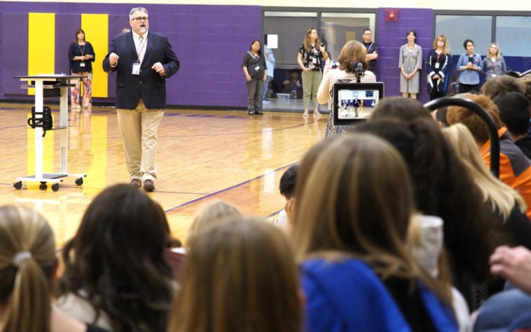Marble Falls Middle School reinforces positive over punishment 